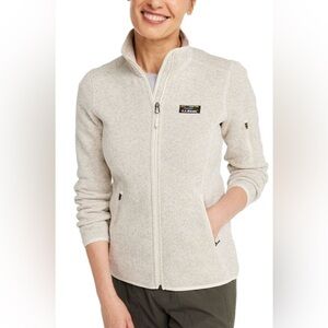LL Bean's Sweater Fleece Full-Zip Jacket Women's Regular XS